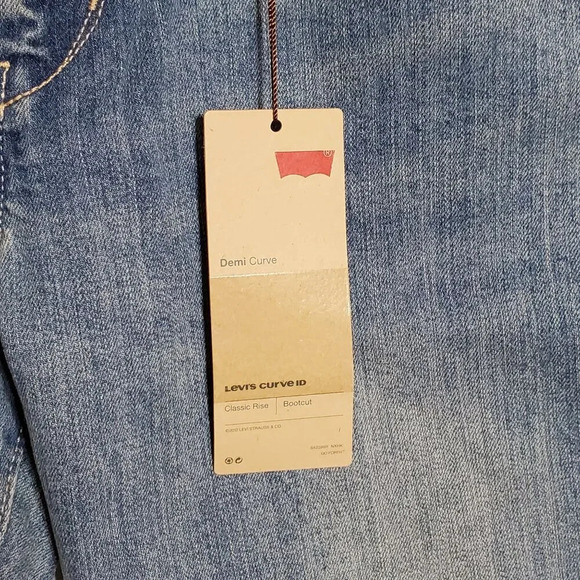 Levis Demi Curve Womans Classic Bootcut Jeans 14/32 - Picture 9 of 10